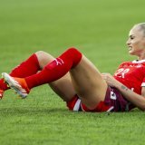 Alisha Lehmann a-t-elle encore sa place en équipe de Suisse ? KEYSTONE/SALVATORE DI NOLFI